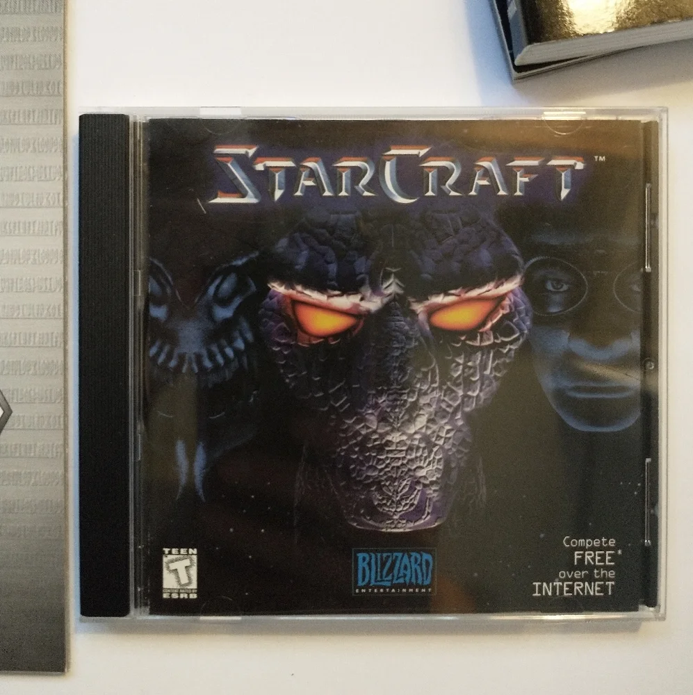 StarCraft Big Box PC Game, CIB Plus Strategy Guide